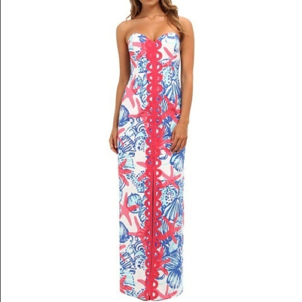 DISO Lilly Pulitzer Angela She She Shells Maxi